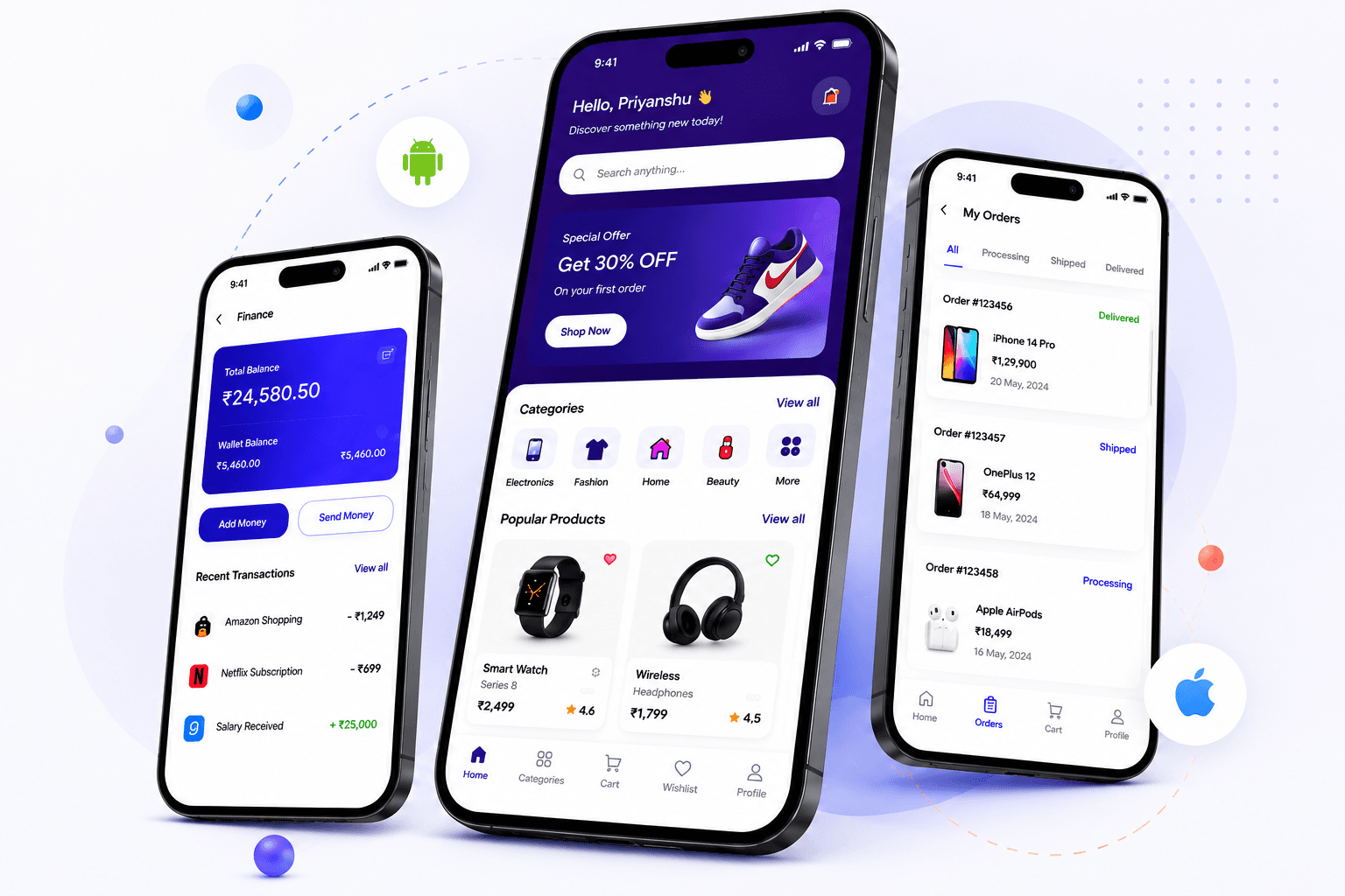 Mobile App Portfolio Showcase